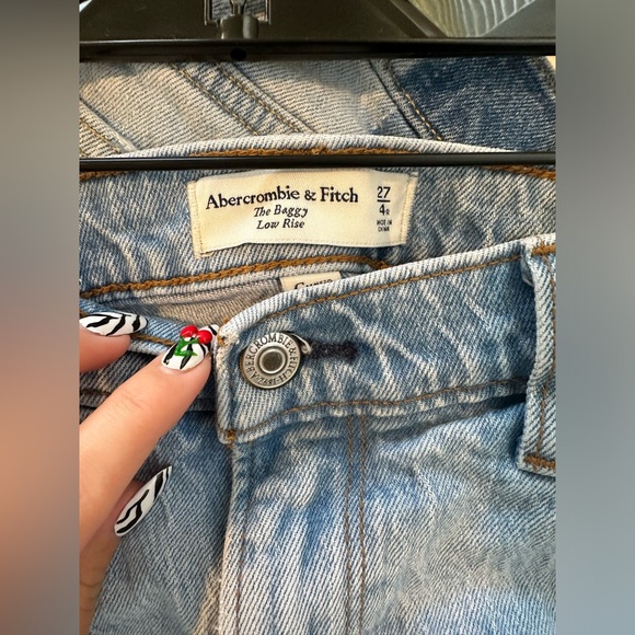 CURVE LOVE LOW RISE BAGGY JEAN. Medium tinted - Picture 6 of 8